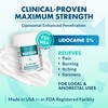 image:imageEbanel 5 Lidocaine Numbing Cream Pain Relief Burn Itch Cream 135Oz 2PK135 Ounce Pack of 12
