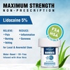 image:imageEbanel Bundle of Numb25 Lidocaine 5 Topical Numbing Cream 1 Oz and Pain Relief Roll On Arnica Menthol 3 Oz