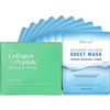 image:imageEbanel Bundle of 10Pack Collagen Face Mask and 8Pack Collagen Peptide Infusion Mask