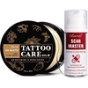 image:imageEbanel Bundle of Tattoo Aftercare Healing Balm and Advanced Silicone Scar Gel