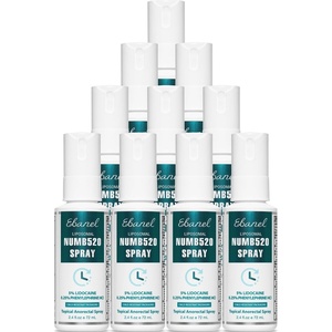 image:imageEbanel 5 Lidocaine Spray Pain Relief Burn Itch Relief Numbing Spray 2PK24 Fl Oz Pack of 10