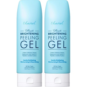 image:imageEbanel Brightening Peeling Gel with Cellulose Rice Papaya HA Cica402 Fl Oz Pack of 2