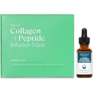 image:imageEbanel Bundle of Hyaluronic Peptide Serum and Collagen Peptide Infusion Mask 8Pack