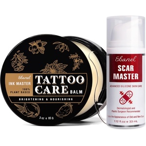 image:imageEbanel Bundle of Tattoo Aftercare Healing Balm and Advanced Silicone Scar Gel