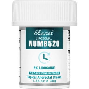 image:imageEbanel Set of 5 Lidocaine Numbing Cream 135Oz  Tattoo Balm Butter 3OzNumb520