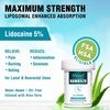 image:imageEbanel Bundle of Pain Relief Cream Arnica Menthol 2 Oz and Topical Numbing Cream 4 Oz